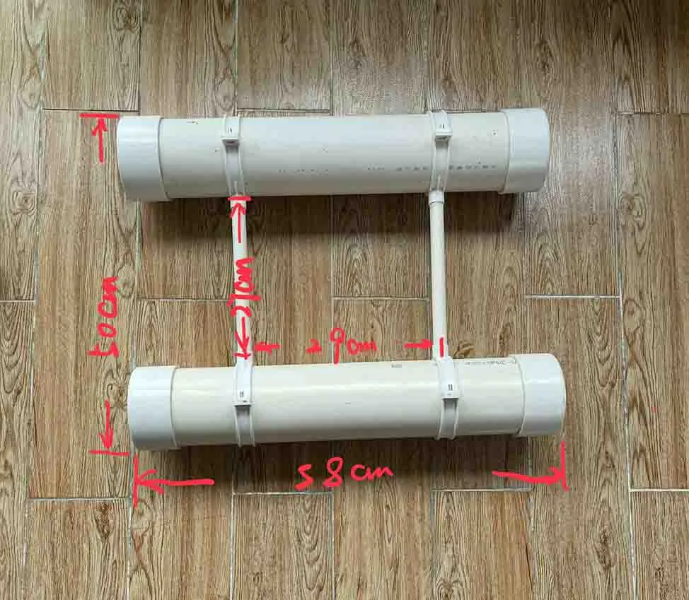 Hull dimensions information.